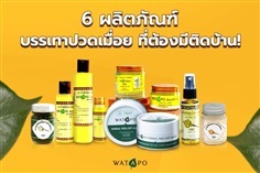 น้ำมันไพล & ยาหม่อง ตรา วาตะโพ watapo วัดโพธิ์