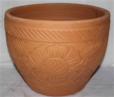 Red Clay Pot (กระถางดินเผาแดง)