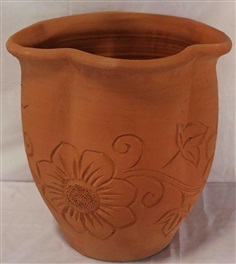 Red Clay Pot (กระถางดินเผาแดง)