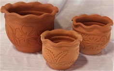 Red Clay Pot (กระถางดินเผาแดง)