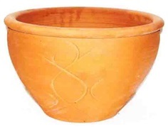 Red Clay Pot (กระถางดินเผาแดง)