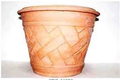 Red Clay Pot (กระถางดินเผาแดง)