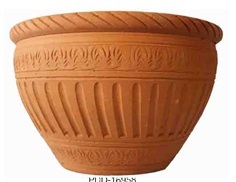 Red Clay Pot (กระถางดินเผาแดง)