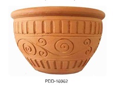 Red Clay Pot (กระถางดินเผาแดง)