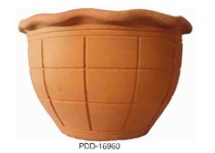 Red Clay Pot (กระถางดินเผาแดง)