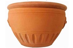 Red Clay Pot (กระถางดินเผาแดง)