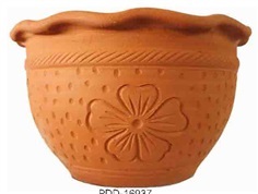 Red Clay Pot (กระถางดินเผาแดง)