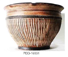 Color Clay Pot (กระถางดินเผาสีคละลาย)