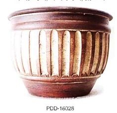 Color Clay Pot (กระถางดินเผาสีคละลาย)