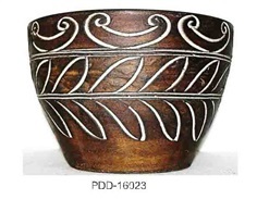 Color Clay Pot (กระถางดินเผาสีคละลาย)