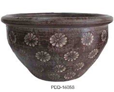 Color Clay Pot (กระถางดินเผาสีคละลาย)