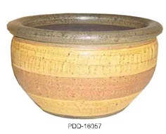 Color Clay Pot (กระถางดินเผาสีคละลาย)