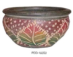 Color Clay Pot (กระถางดินเผาสีคละลาย)