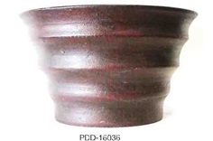 Color Clay Pot (กระถางดินเผาสีคละลาย)