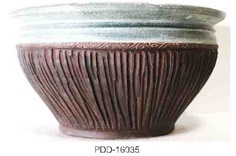 Color Clay Pot (กระถางดินเผาสีคละลาย)