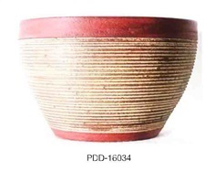 Color Clay Pot (กระถางดินเผาสีคละลาย)