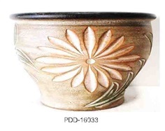 Color Clay Pot (กระถางดินเผาสีคละลาย)