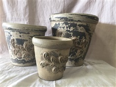 Color Clay Pot (กระถางดินเผาสีคละลาย)