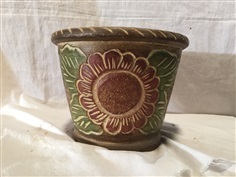 Color Clay Pot (กระถางดินเผาสีคละลาย)