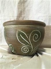 Color Clay Pot (กระถางดินเผาสีคละลาย)