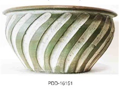 Color Clay Pot (กระถางดินเผาสีคละลาย)