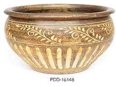 Color Clay Pot (กระถางดินเผาสีคละลาย)