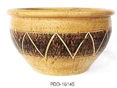 Color Clay Pot (กระถางดินเผาสีคละลาย)