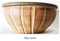 Color Clay Pot (กระถางดินเผาสีคละลาย)