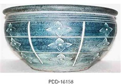 Color Clay Pot (กระถางดินเผาสีคละลาย)