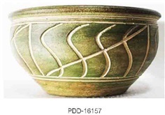 Color Clay Pot (กระถางดินเผาสีคละลาย)