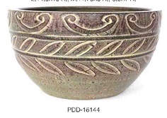 Color Clay Pot (กระถางดินเผาสีคละลาย)