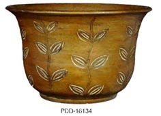 Color Clay Pot (กระถางดินเผาสีคละลาย)