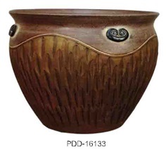 Color Clay Pot (กระถางดินเผาสีคละลาย)