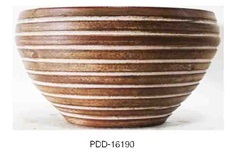 Color Clay Pot (กระถางดินเผาสีคละลาย)