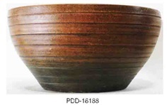 Color Clay Pot (กระถางดินเผาสีคละลาย)