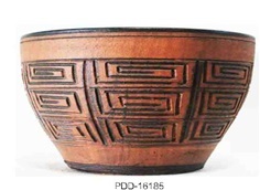 Color Clay Pot (กระถางดินเผาสีคละลาย)