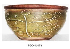 Color Clay Pot (กระถางดินเผาสีคละลาย)