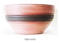 Color Clay Pot (กระถางดินเผาสีคละลาย)