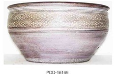 Color Clay Pot (กระถางดินเผาสีคละลาย)