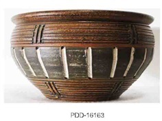 Color Clay Pot (กระถางดินเผาสีคละลาย)