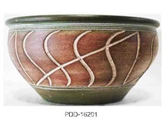 Color Clay Pot (กระถางดินเผาสีคละลาย)