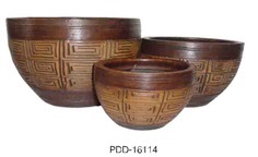 Color Clay Pot (กระถางดินเผาสีคละลาย)