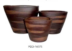 Color Clay Pot (กระถางดินเผาสีคละลาย)