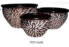 Color Clay Pot (กระถางดินเผาสีคละลาย)