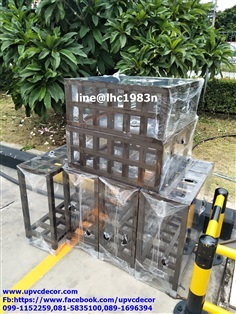 ชั้นวางต้นไม้ ชั้นวางกระถางไม่ผุ ชั้นวางupvc ชั้นวางของ ชั้น