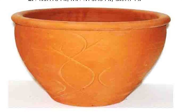 Red Clay Pot (กระถางดินเผาแดง)