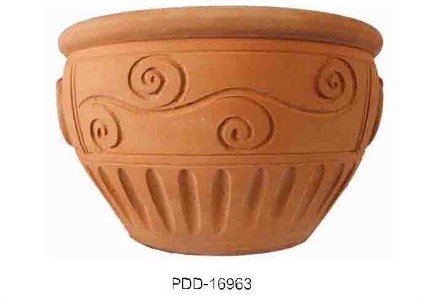 Red Clay Pot (กระถางดินเผาแดง)