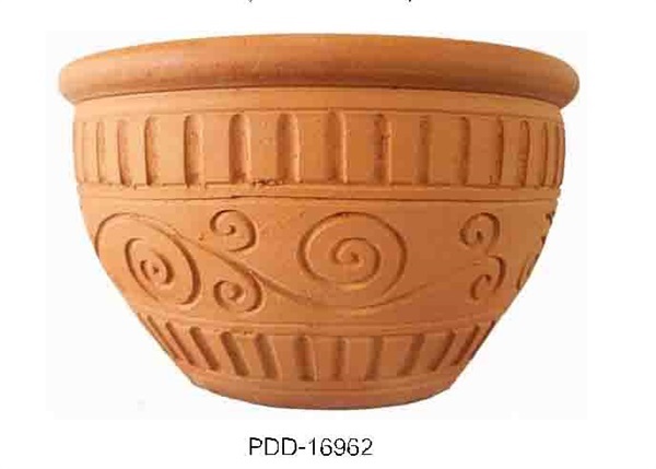 Red Clay Pot (กระถางดินเผาแดง)