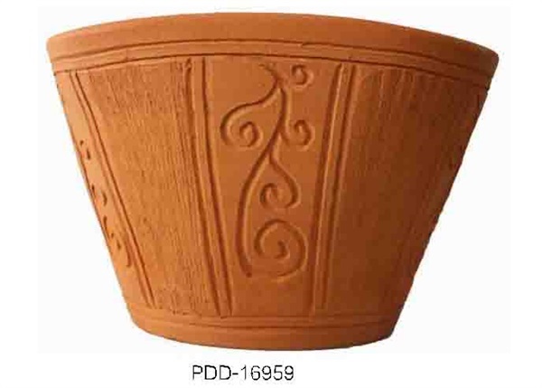 Red Clay Pot (กระถางดินเผาแดง)