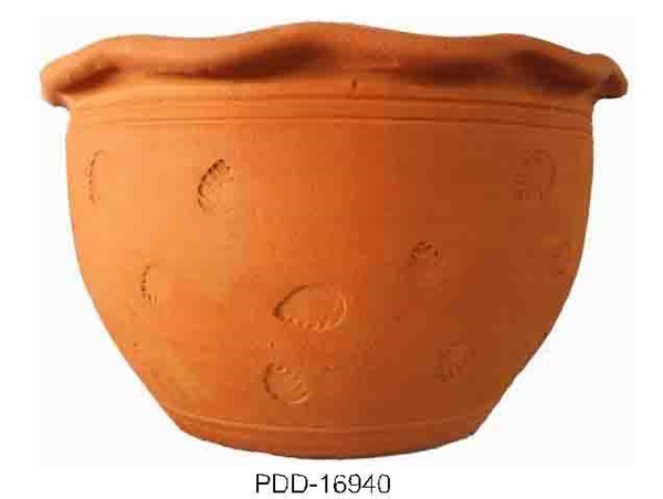 Red Clay Pot (กระถางดินเผาแดง)